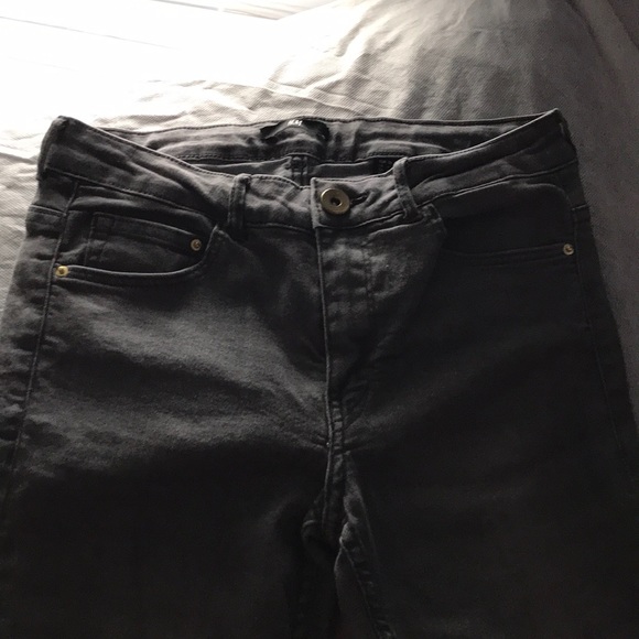 H&M- Gray Jeans - Picture 2 of 3